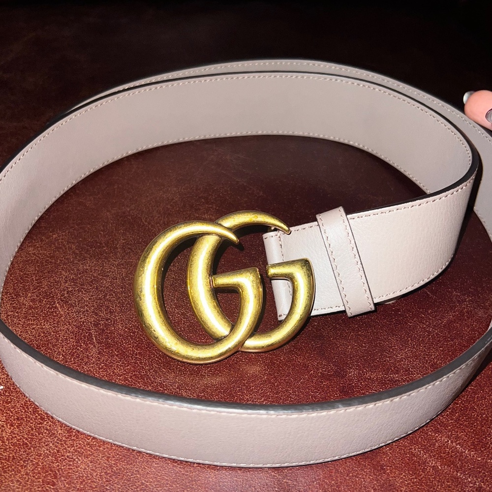 Gucci light Pink Belt